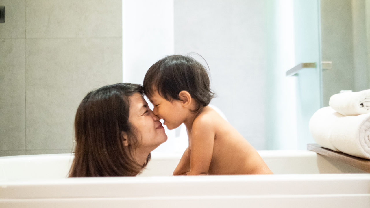 沐浴を卒業するタイミングは？