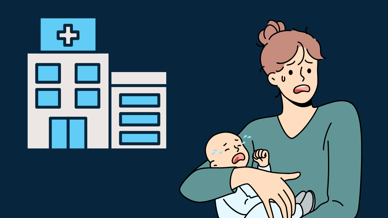 病院を受診すべき乳児湿疹の症状とタイミング